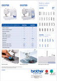 Brother GS2700 Home Sewing Machine with Needle Threader