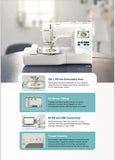 Brother Innov-is M330E Embroidery Machine with WLAN Capability 100x100mm Embroidery Area.