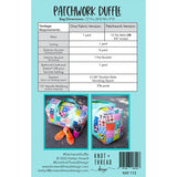 Patchwork Duffle Pattern