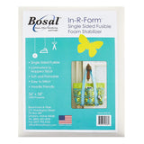 Bosal In-R-Form Single Sided Fusible Foam Stabilizer 36" x 58" Off White