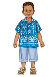Boys' Button-Down Shirts and Shorts
