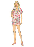 Misses' Button-Down Tops, Elastic-Waist Shorts and Pants