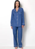 Misses' Button-Down Tops, Elastic-Waist Shorts and Pants