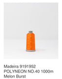 Madeira's 100% polyester machine embroidery thread,