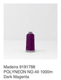 Madeira's 100% polyester machine embroidery thread,