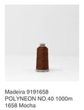 Madeira's 100% polyester machine embroidery thread,