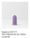 Madeira's 100% polyester machine embroidery thread,