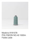 Madeira's 100% polyester machine embroidery thread,