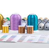 Madeira Metallic machine embroidery threads