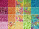 Sunshine Garden Batiks Favorites Strips