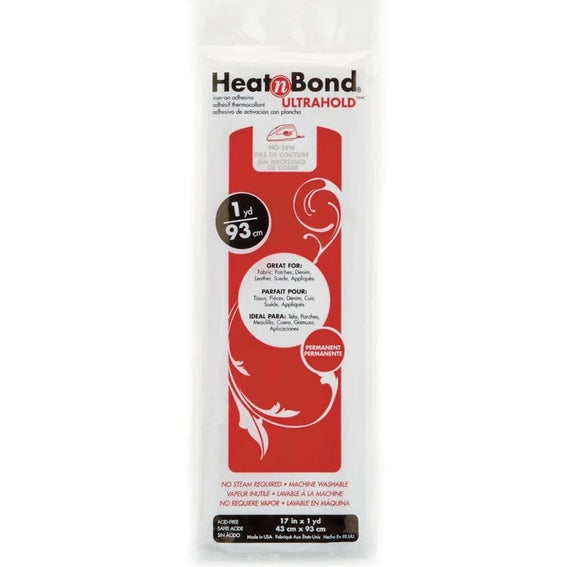 Heat N Bond Ultrahold Iron-On Adhesive - 1 Yard