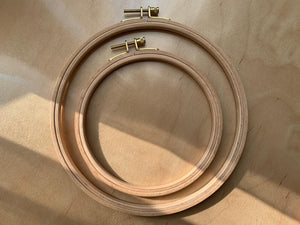 wooden hoop