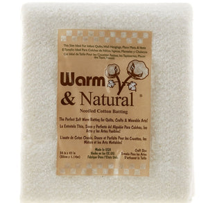 Warm & Natural® Cotton Batting Craft for The Warm Company