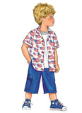 Boys' Button-Down Shirts and Shorts