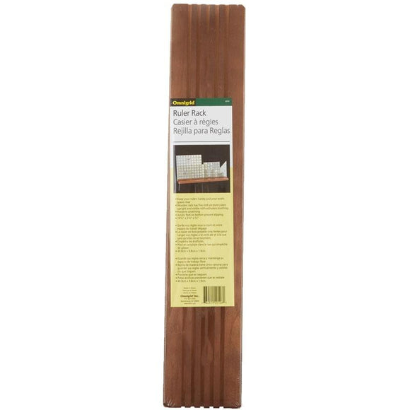 Omnigrid® Wooden Ruler Rack