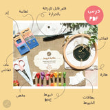 Story of threads embroidery Kit