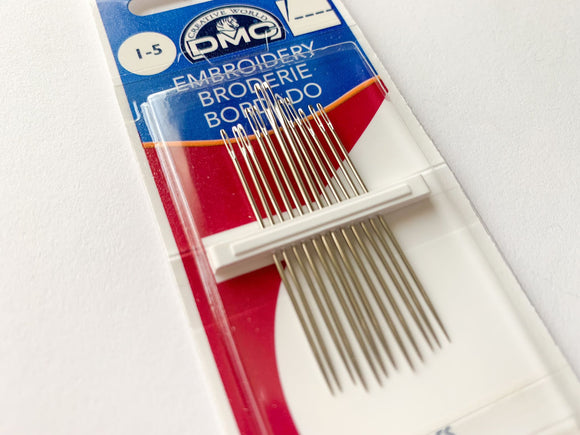 DMC embroidery needle 1-5 (12 pieces)