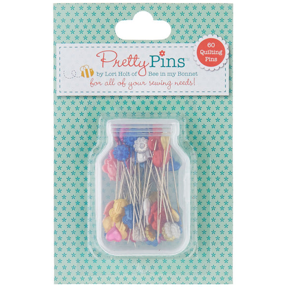 Lori Holt Pretty Pins™ 60 Quilting Pins by Lori Holt for Riley Blake