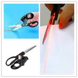 Laser Guided Scissors مقص خياطة مزود بليزر لتسهيل عملية القص