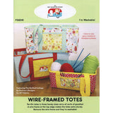 Wire-Framed Totes Pattern
